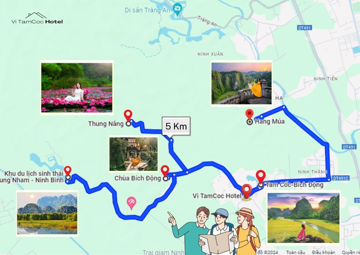 VI Tamcoc Hotel Ninh Bình Kültér fotó